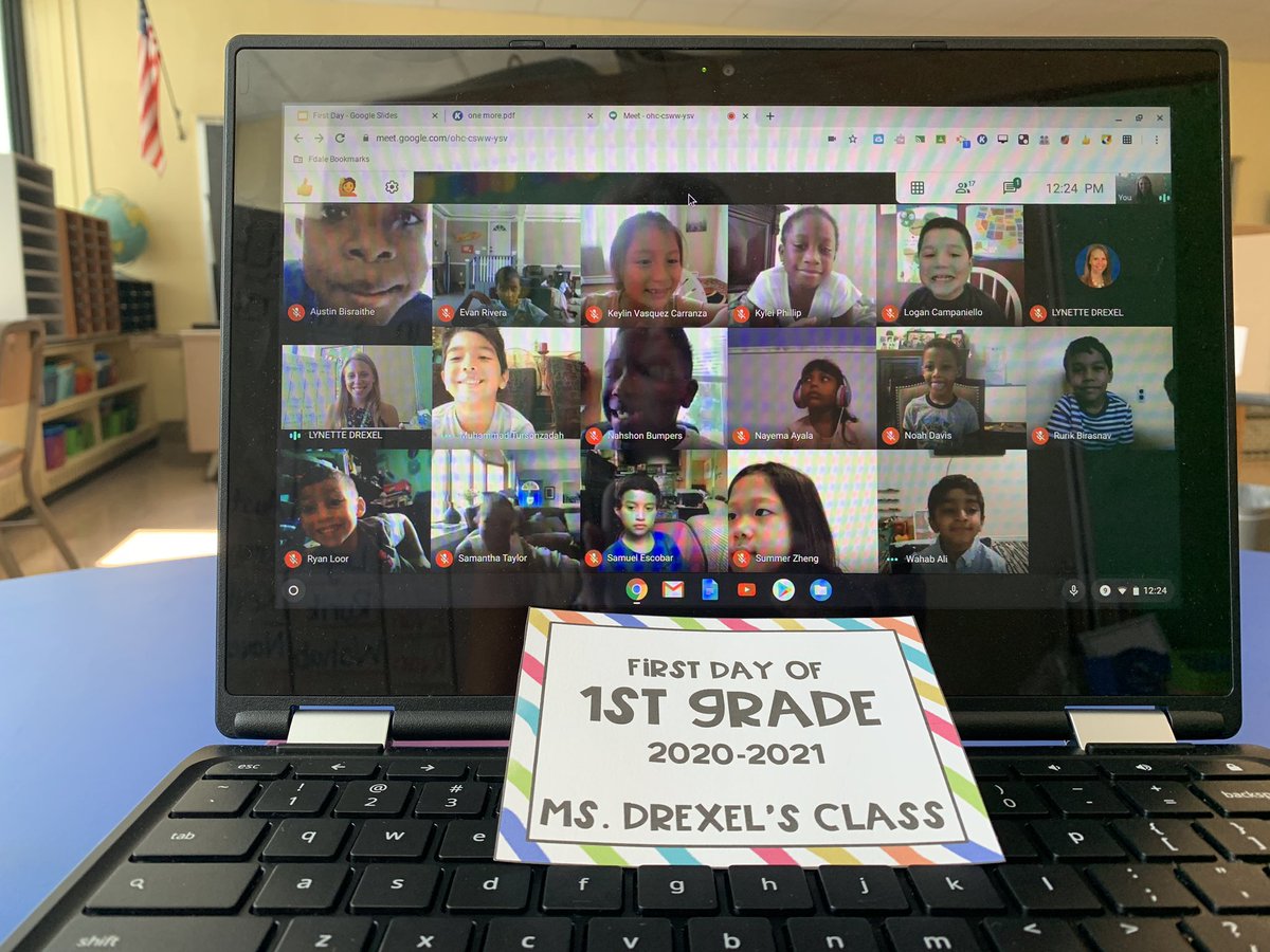 We had a great first day of first grade!! 💚🤍🌟 <a href="/SEM_Dalers/">SEM Dalers</a> <a href="/NSE_Dalers/">NSE_Dalers</a> <a href="/WWP_Dalers/">WWP_Dalers</a> <a href="/JenniferJOlsen/">Jennifer Olsen, Ed.D</a>