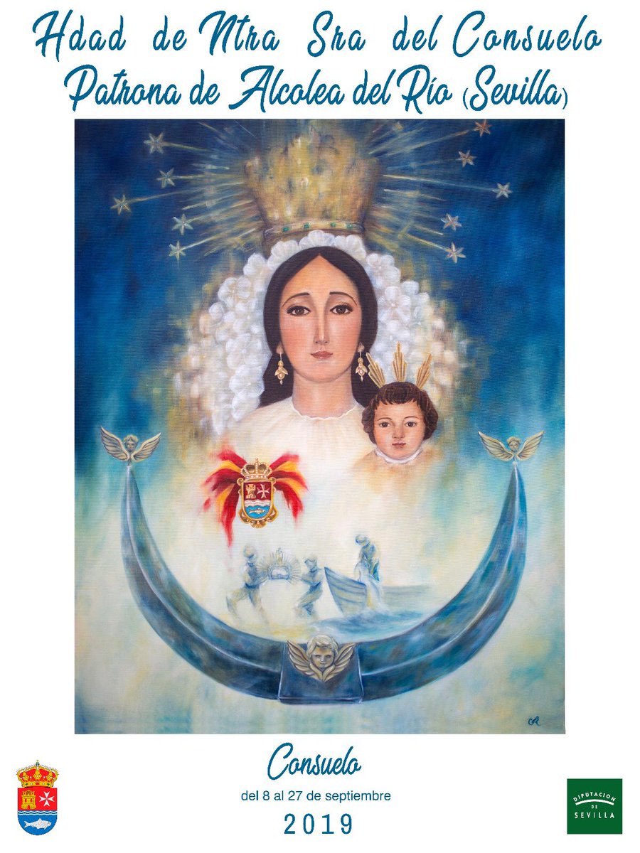 BMSantaAna's tweet photo. ℹ EFEMÉRIDE | Se cumple el aniversario hoy día 8 de septiembre, desde que acompañamos a Nuestra Señora del Consuelo, Patrona de Alcolea del Río, siéndole otorgado, en este día tan señalado, el título de Alcaldesa Perpetua de la Villa de Alcolea del Río. @HdadConsuelo https://t.co/44CDB7exKY