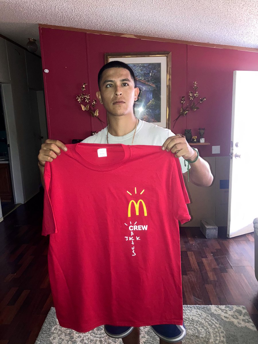 注目注目Travis Scott × McDonald's SESAME Tee III Tシャツ
