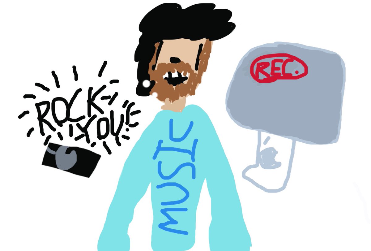 HendricksMusic1's tweet photo. I got my first portrait of the year! He said he really wanted to send me a drawing. Thanks to the wonderful tools on @Seesaw, I gave him instructions how to do it. Color me happy! It's the little things that matter. #elmused #mused #music #itstartswithmusic https://t.co/CL8SFub4HP