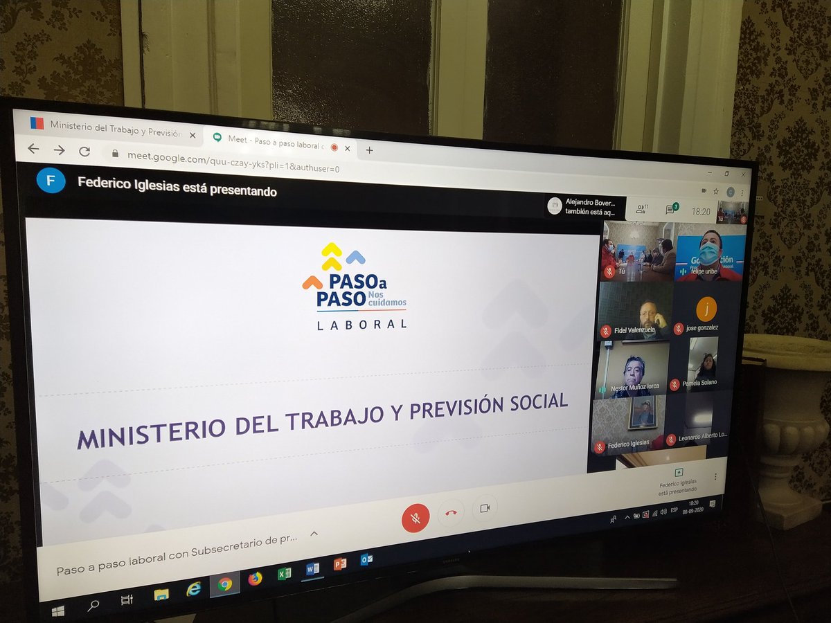 Conversamos en la <a href="/Gob_Cachapoal/">Gob. Cachapoal</a>  junto al gobernador <a href="/FuribeEstela/">Felipe Uribe Estela</a>, a la Intendenta <a href="/Rebecacofrec/">Rebeca Cofré</a> y dirigentes de distintos rubros de la región de O'Higgins, sobre el plan #PasoAPasoLaboral