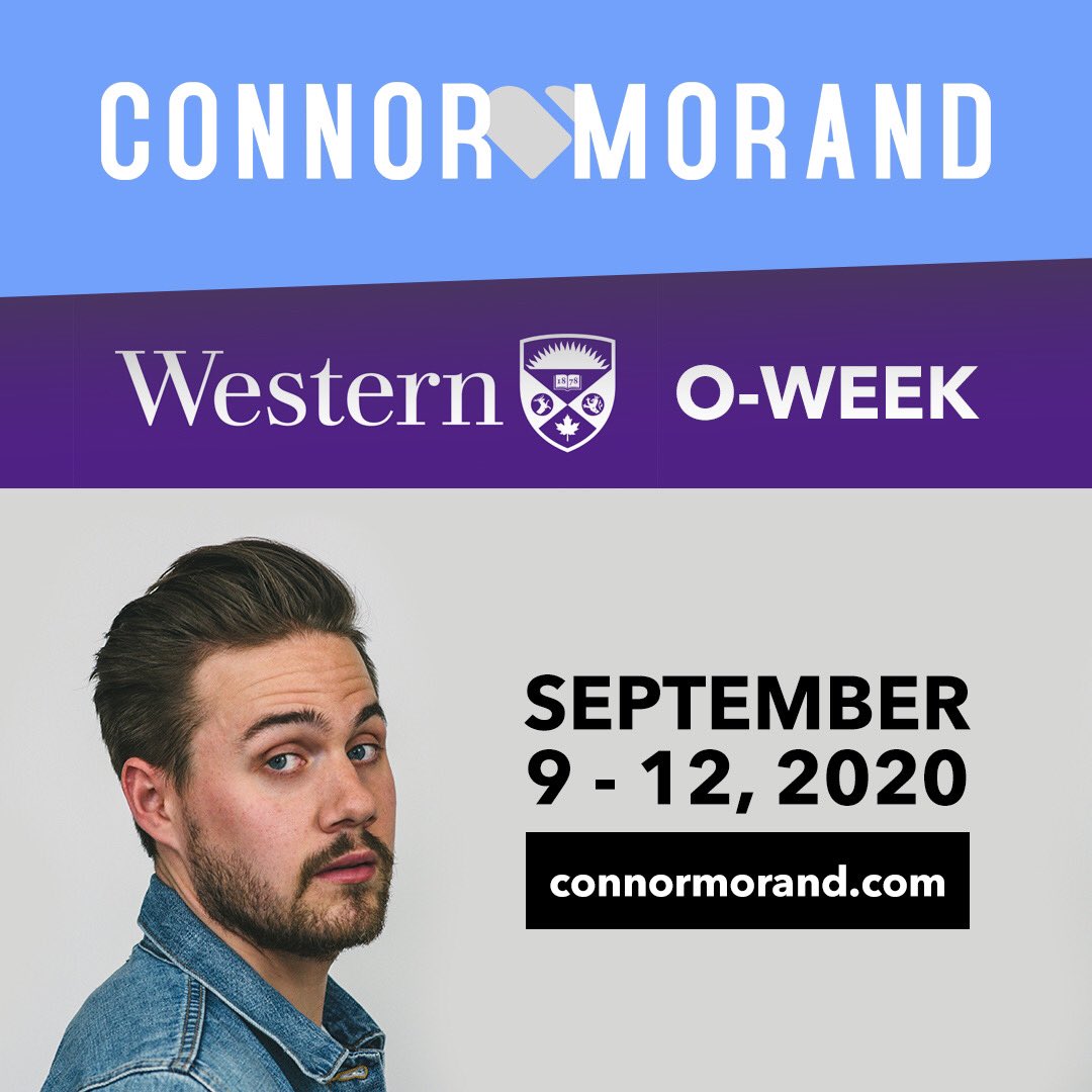 Playing four back-to-back shows at <a href="/WesternU/">Western University</a> starting tomorrow! More info at connormorand.com
.
<a href="/WesternUSC/">Western USC</a>