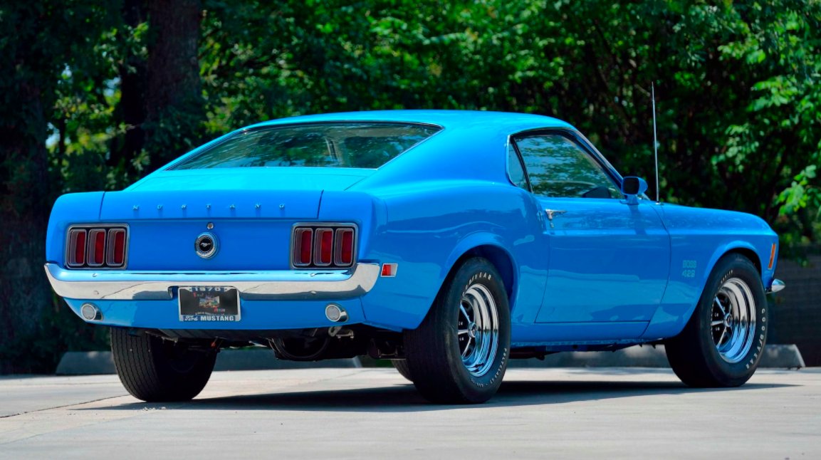 mecum's tweet photo. This Boss 429 Fastback is the product of a complete comprehensive restoration.

More info &amp; photos: https://t.co/Pe1QDoI5R1

#Ford #Mustang #Boss429 #MecumDallas #Mecum #MecumAuctions #WhereTheCarsAre https://t.co/DpJwmXDu2O