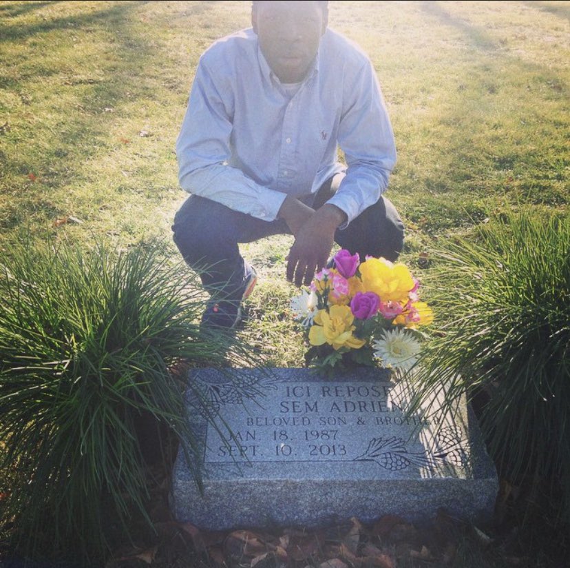 PowerPackWes's tweet photo. RIP to my brother Sem I still find myself crying about you You took a big part of me when you left https://t.co/RkcQp9HT7H