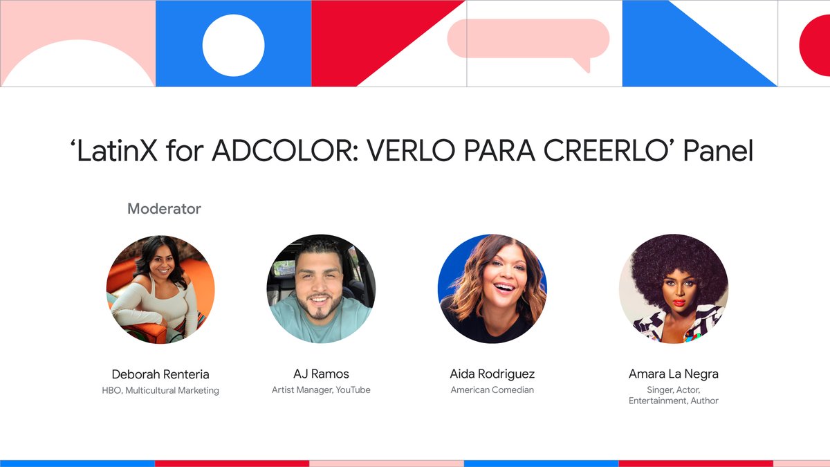 lifeatgoogle's tweet photo. We’re proud to be a Presenting Partner at this year’s @ADCOLOR conference! Tune in for conversations around diversity, equity, and inclusion in the creative industries. 

Register at https://t.co/IBgeeyuzfe #ADCOLOREverywhere https://t.co/j3TwRc8RYb
