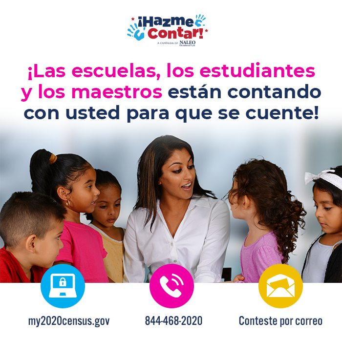 NALEO's tweet photo. Los datos del #Censo2020 se utilizarán para distribuir más de $1.5 trillónes 💵 en programas federales anualmente.
💻 Responda al censo en línea en https://t.co/RpAIIzAnUo
📲 por teléfono llamando al 844-468-2020
✉️ o por correo
#HagaseContar #HazmeContar ✔️ https://t.co/AOIrIJzoqa