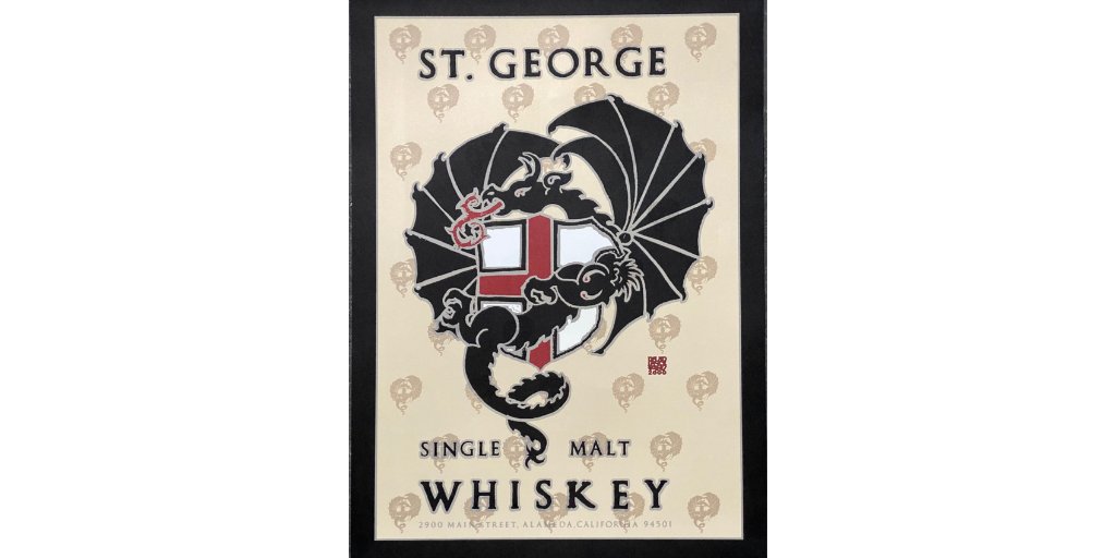 StGeorgeSpirits's tweet photo. Lot 20 of St. George Single Malt Whiskey is coming this fall. As we eagerly await its arrival, we're giving away 20 #DavidLanceGoines whiskey posters to help raise funds for fire relief. Details at https://t.co/lMcmbDQqWq. https://t.co/yTSm5W3Eox