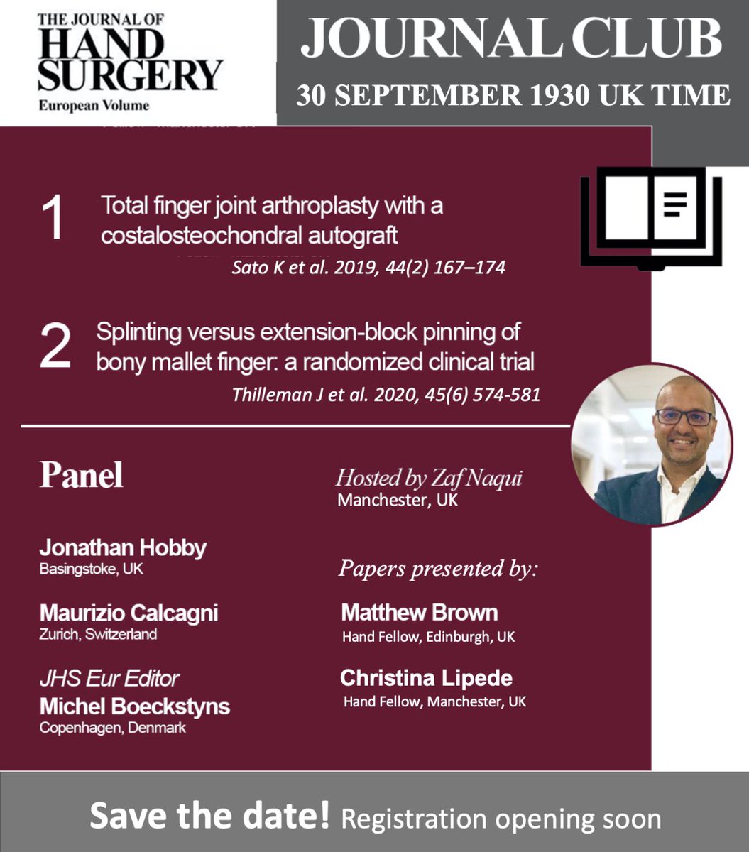 The Journal of Hand Surgery (European Volume) tweet media