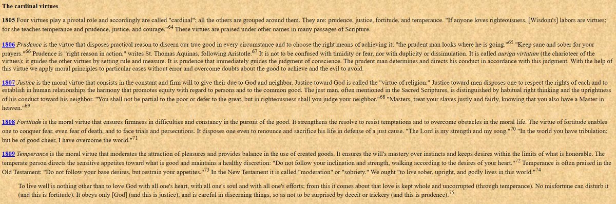 So, faith - then what?Then personal human virtue. You must practice personal virtue in your life. I mean practice them. Do reps and sets. You develop these virtues by the act of your own will. 11