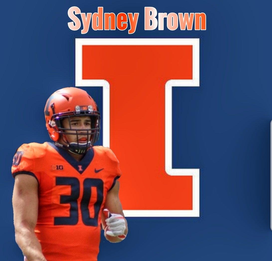 NCAAFNation247's tweet photo. โช DB Spotlight โช
Sydney Brown - Illinois
โข Brown is the leading returning tackler for the Illini after compiling 88 in 2019. In his career he's totaled 143 Tackles, 4.5 Tackles for Loss, 6 Pass Breakups, 4 INTs and 1 TD. https://t.co/eILkqQfWR7