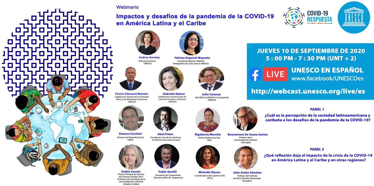 Mesa de diálogo: Impactos y desafíos de la COVID-19 en ALC