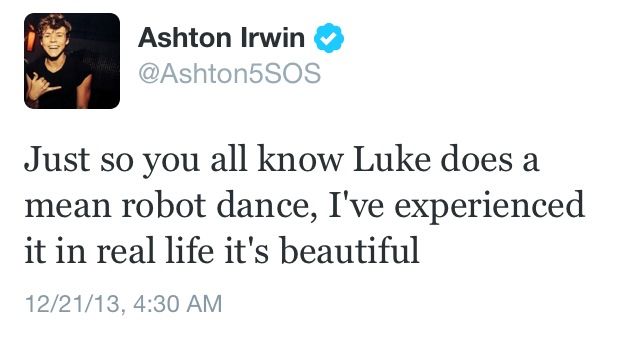 he recognises good robot dances