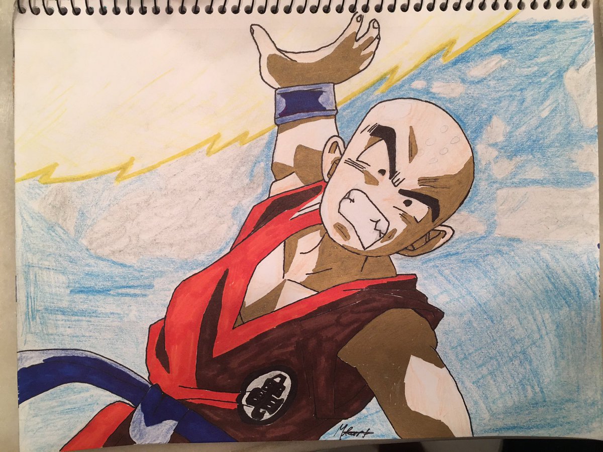 hecktothemax's tweet photo. #fanart #krillin #dbz #dragonballz #dragonball #dragonballsuper #destructodisc https://t.co/qrVG2olzTt