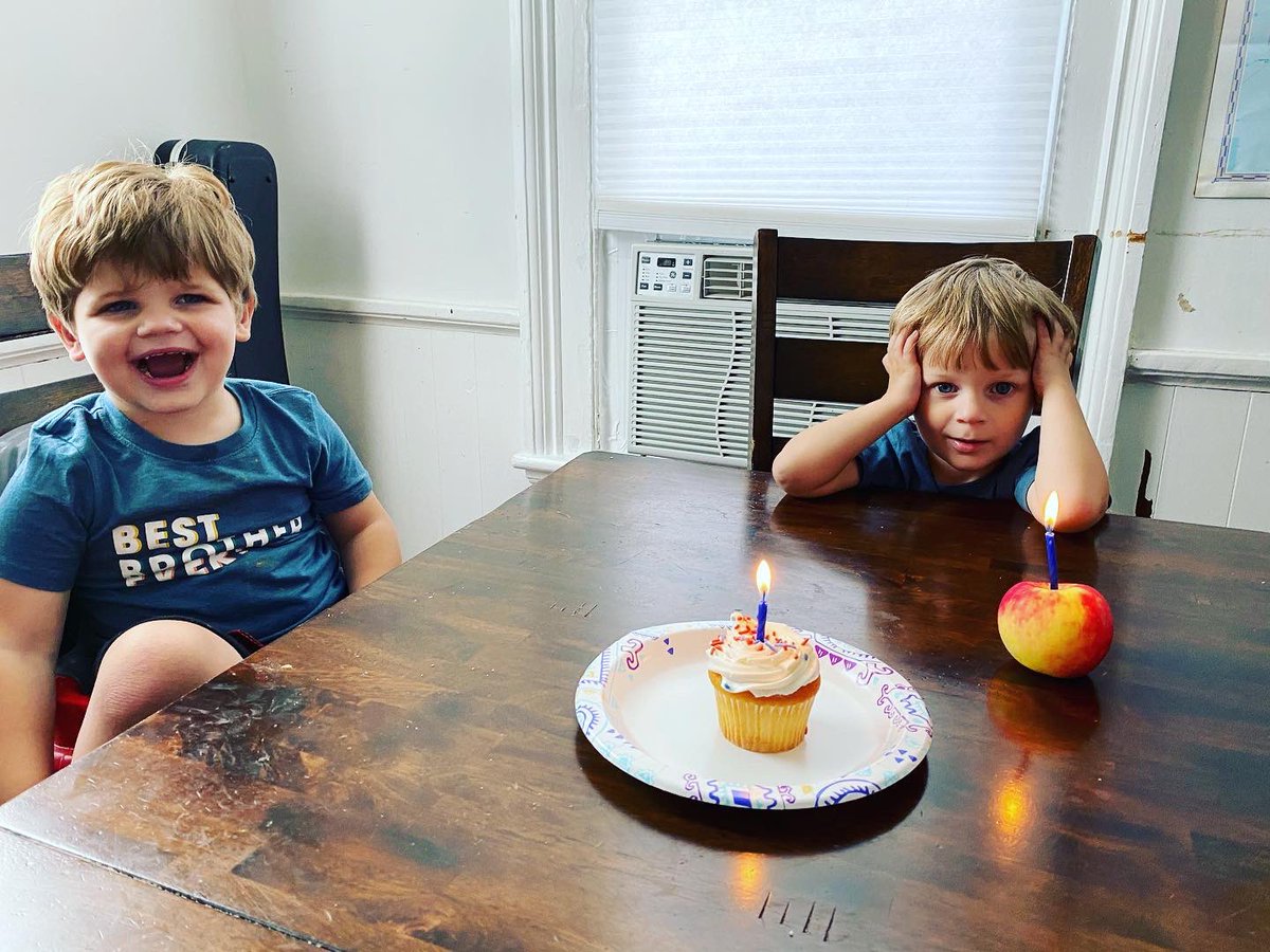ItsOurWLife's tweet photo. Pictures from Griffin and Sawyer‘s party on Sunday.  I cannot Believe they are 4 years old! Happy birthday my sweet boys💙💙 https://t.co/gbXLRkPtat