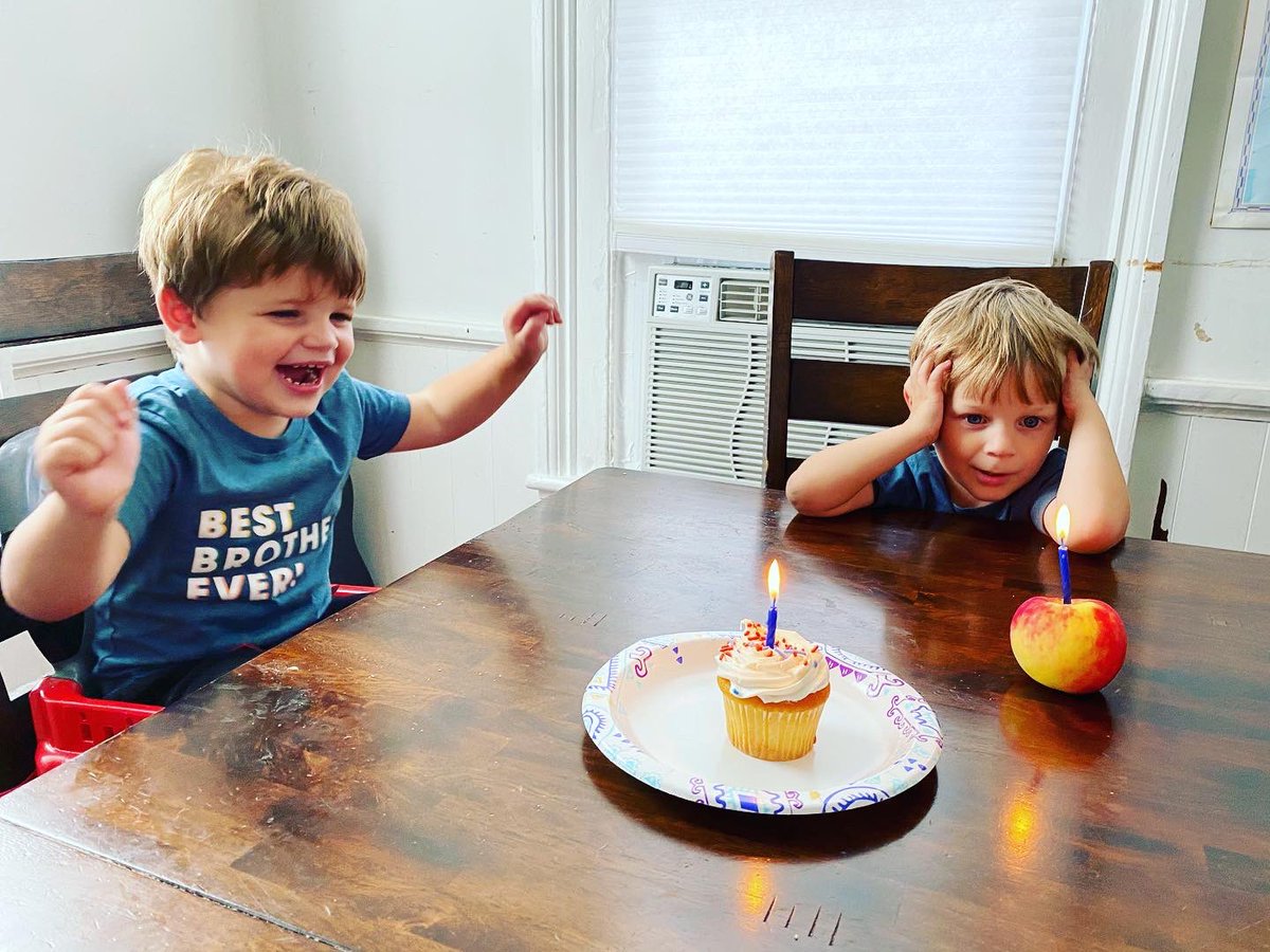 ItsOurWLife's tweet photo. Pictures from Griffin and Sawyer‘s party on Sunday.  I cannot Believe they are 4 years old! Happy birthday my sweet boys💙💙 https://t.co/gbXLRkPtat
