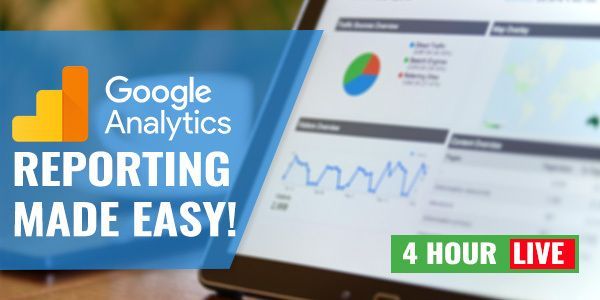 simplivllc's tweet photo. 4 Hour Live Virtual Training on Google Analytics Reporting Made Easy!
Single Attendee 40% OFF! Up to 9 Attendees 45% OFF! Register Today!
https://t.co/tSH8CIx4E4
#googleanalytics #Analytics #DigitalMarketing #Simpliv #SimplivOffers #SimplivOnlineCourse https://t.co/qho1P7pWT6
