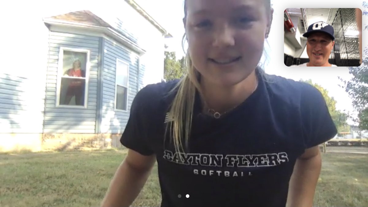 cacini_jr's tweet photo. Virtual lesson with @acacini27
So proud of her!
Dream big!
#Grind #GoUDFlyers https://t.co/Nv725H8Z3E