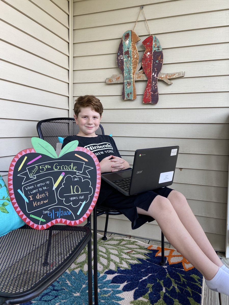 KoDonnor's tweet photo. #AACPSBack2Awesome First day is DONE! Ms. Nisson did a great job! @SouthShoreAACPS https://t.co/Pcp5YZCG0k