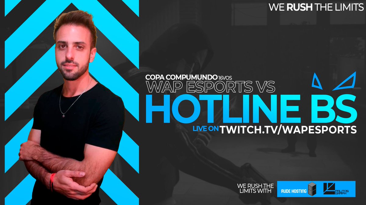 #CSGO | Copa Compumundo

Nuestra escuadra Hotline esta disputando las playoffs de la Clasificatoria #2 de la Copa Compumundo vs <a href="/WAPeSportsGG/">La cuenta es @WAPEsports</a> !

Con todo chicos!

Stream twitch.tv/wapesports

#WeRushTheLimits #GoBananaSquad
