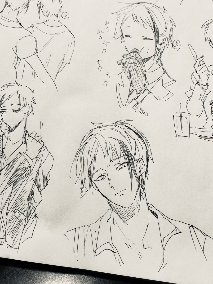 朝の一発描き
フロっぽいジェ 