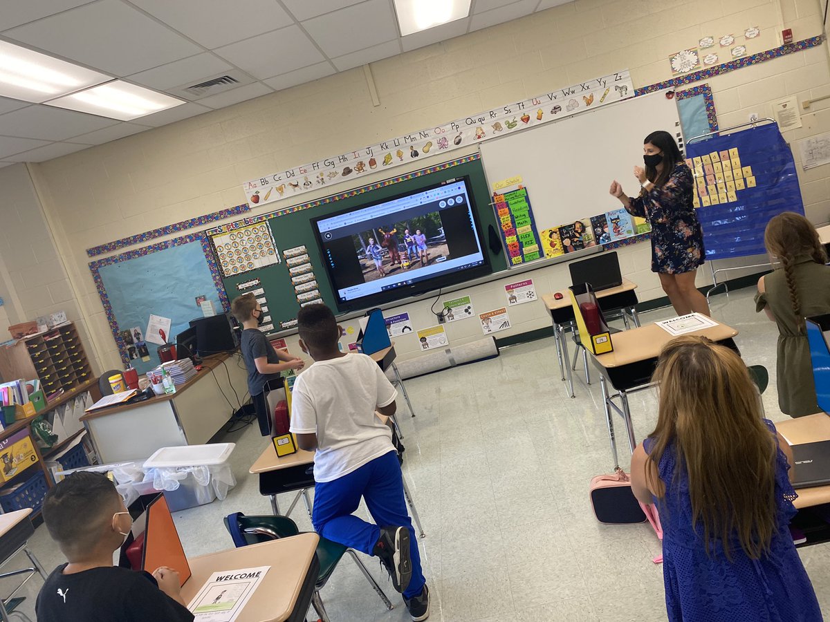 MrDiMauro's tweet photo. Year six, day one, in the books! Busy day but overall I’m happy with everyone’s resiliency and efforts to connect with students both in-person and virtually. Even found a couple minutes to @GoNoodle with a third grade class! #LEHSD #TechCoach #ITCoach https://t.co/xtoRZZlFEi