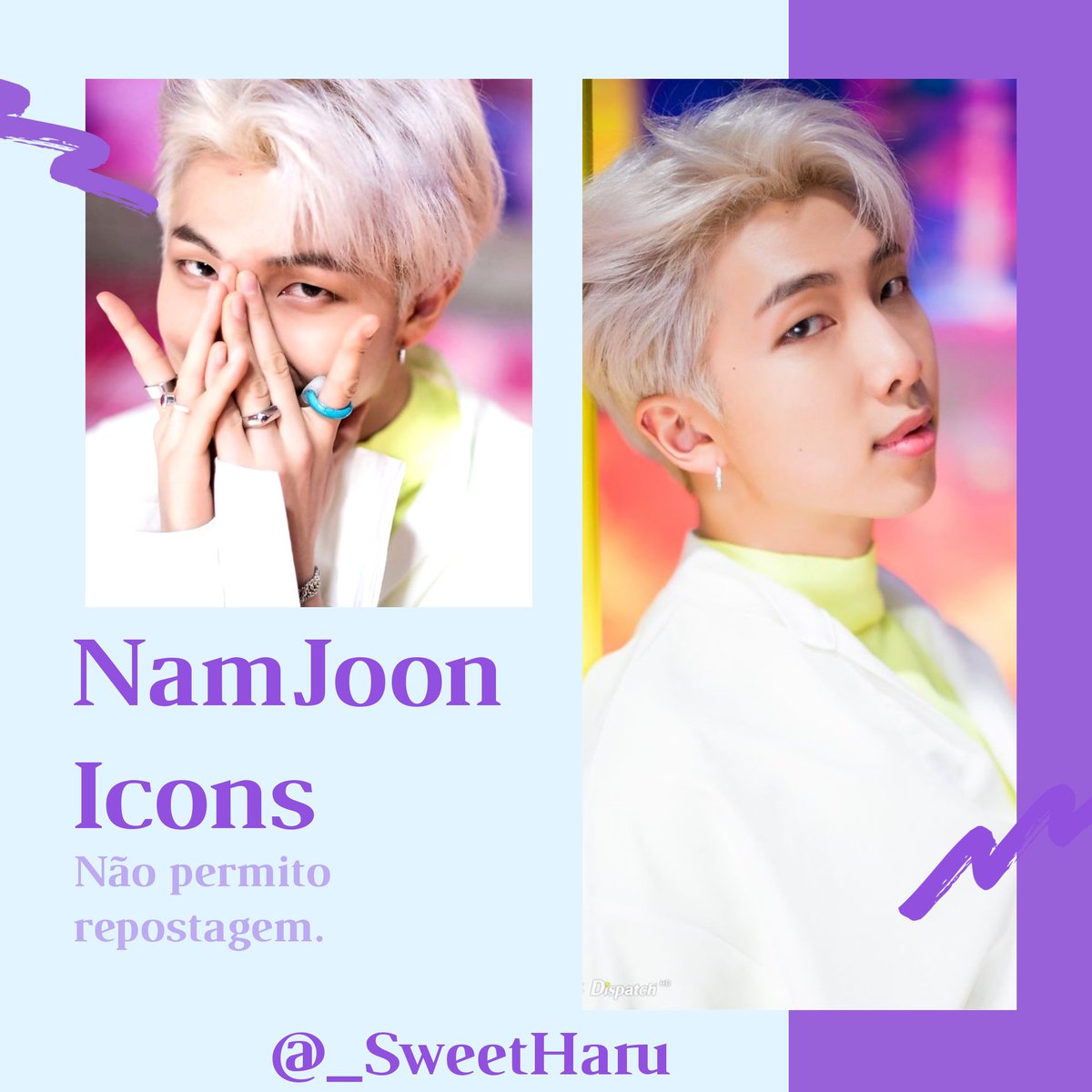 _SweetHaru_'s tweet photo. Icons do #namjoon que eu fiz ~ a thread

O aniversário do BB #RM está chegando 🥺 👉🏻 👈🏻 https://t.co/WNaazIf1Yp