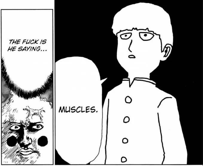 Since mob is trending I want to share my favorite panel that deeply resonates with me 