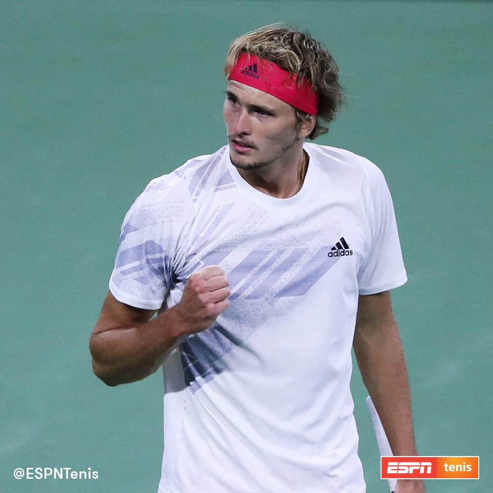 LigaDeportiva4's tweet photo. 🇩🇪💥El alemán Alexander Zverev alcanza las semifinales del #USOpen eliminando a Borna Coric🇭🇷 por 6-1, 7-6(5), 7-6(1), 6-3 🎾🔥 https://t.co/KGhH7cQhvj
