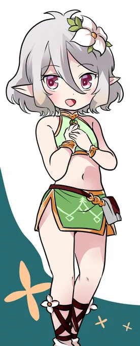 へそ出しコッコロちゃん
#プリコネR #プリンセスコネクト 