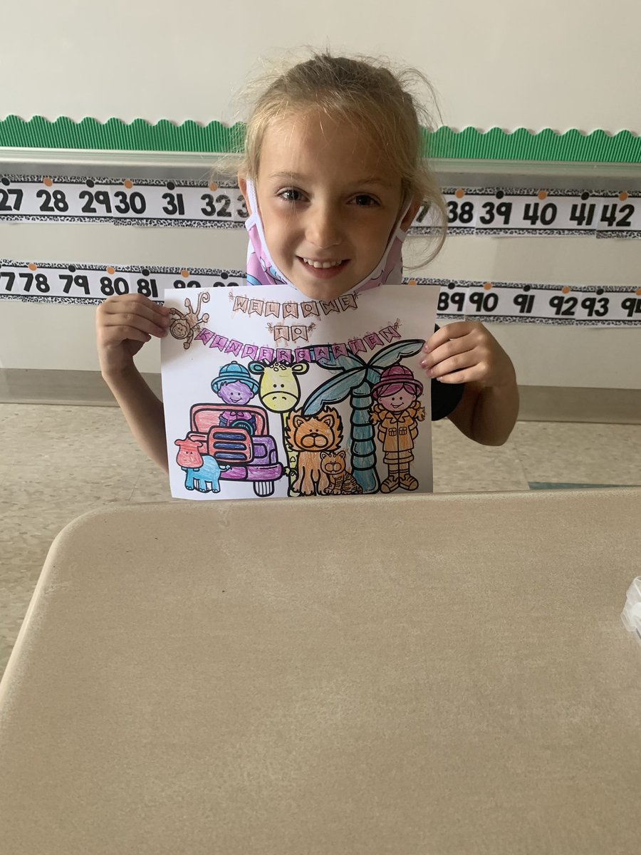 MrsLaneSMEK's tweet image. More 1st day of Kindergarten photos! 🦓🦍🐘🐆🐅 #SMESafari #reCONNECTnycsd #firstdayofk