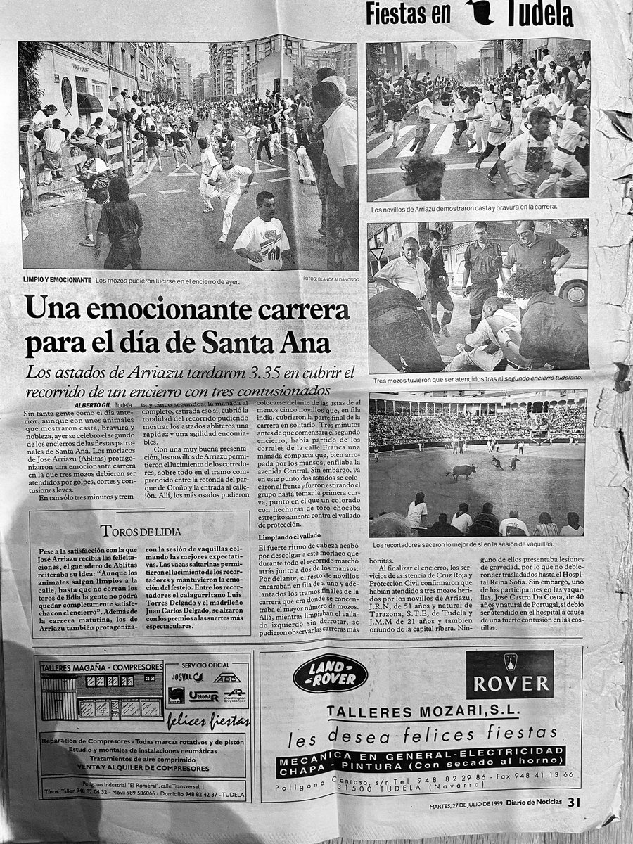 clemos14's tweet photo. De cuando la plaza de toros de tudela se llenaba en cada mañana de encierro y vaquillas. Cuando había que madrugar para coger sitio porque ese día venían las vacas saltarinas de @ganad_arriazu #castanavarra #toros #festejos #tudela #sialostoros https://t.co/ILOcBYJQnT