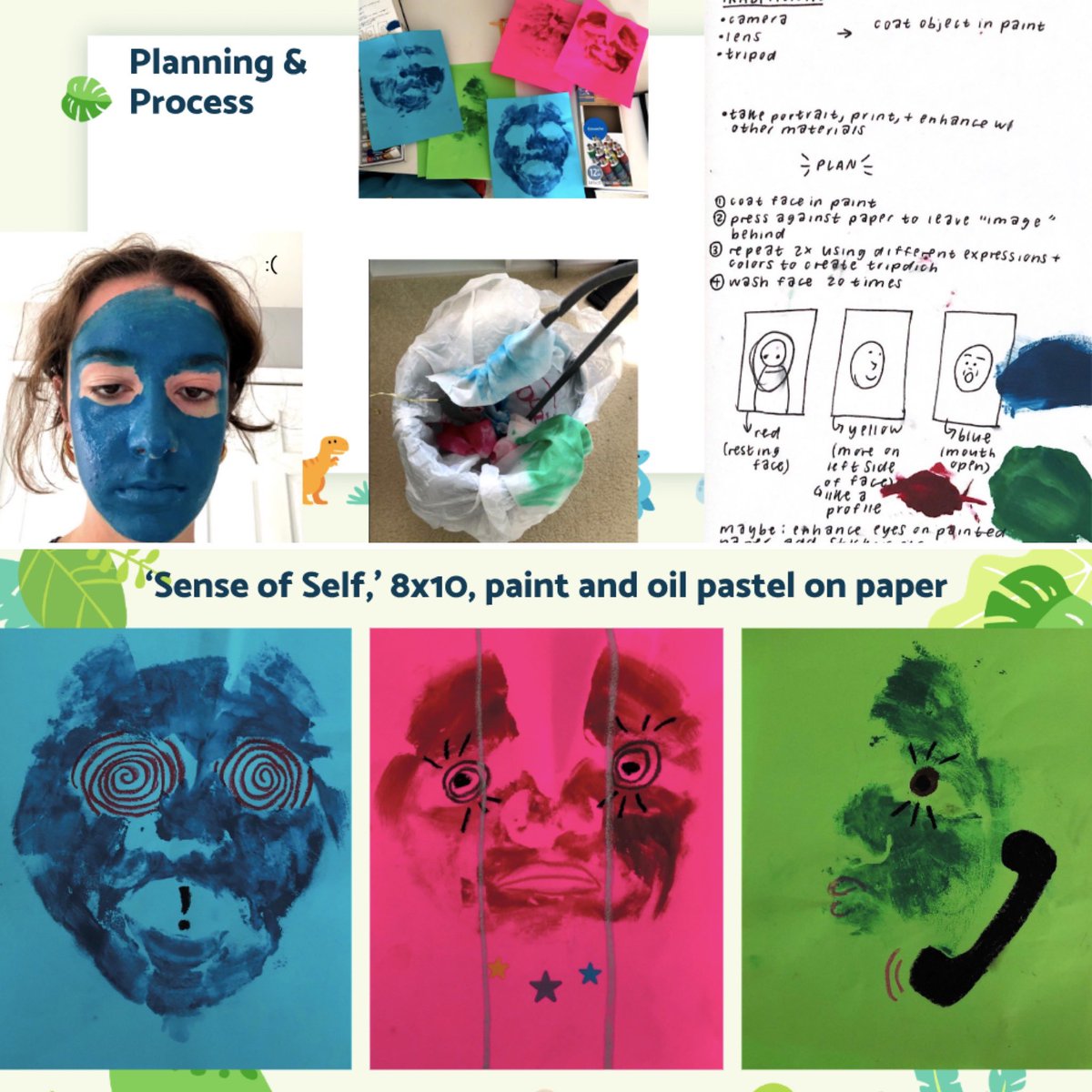 NNHSart's tweet photo. Pretty excited about our 2020-21 AD ARTISTS! Starting the year with exploring materials outside our comfort zones, considering how media impacts meaning... #apstudioart artists created these #selfportraits! #apartanddesign #ap2ddesign #ap2d #apdrawing #artistsexplore #choiceart https://t.co/iPsQtsD4jy