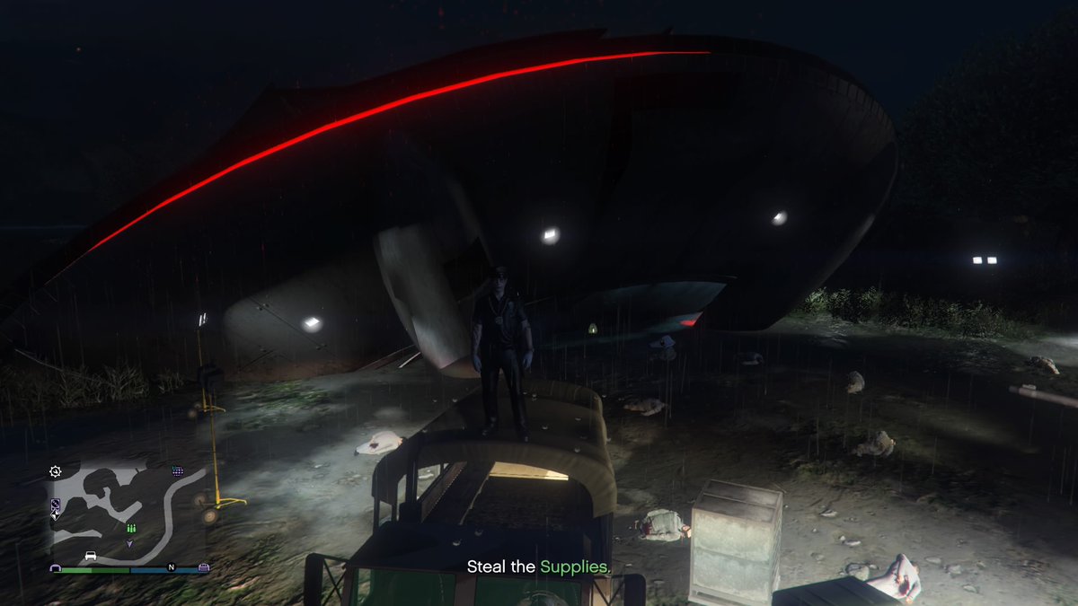 Bloodman13Xx's tweet photo. Alien Egg &amp; Crashed UFO finally trigerred 👽🛸 Hard work always pays off 💪 (PART 2) #PS4share #GTAOnline https://t.co/Wjw63XIPjt
