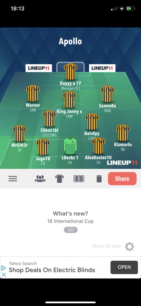 Cactus tournament 🌵

Knockouts:

1-1 (3-2 pens) vs Paramount ✅

2-1 vs Vindicta ✅

3-1 vs Kford  ✅

5-3 vs G Humble ❌

Tough game the last one tried to get back into it but the game was already over. Looking to recruit FT players going into Fifa 21 to solidify a core.