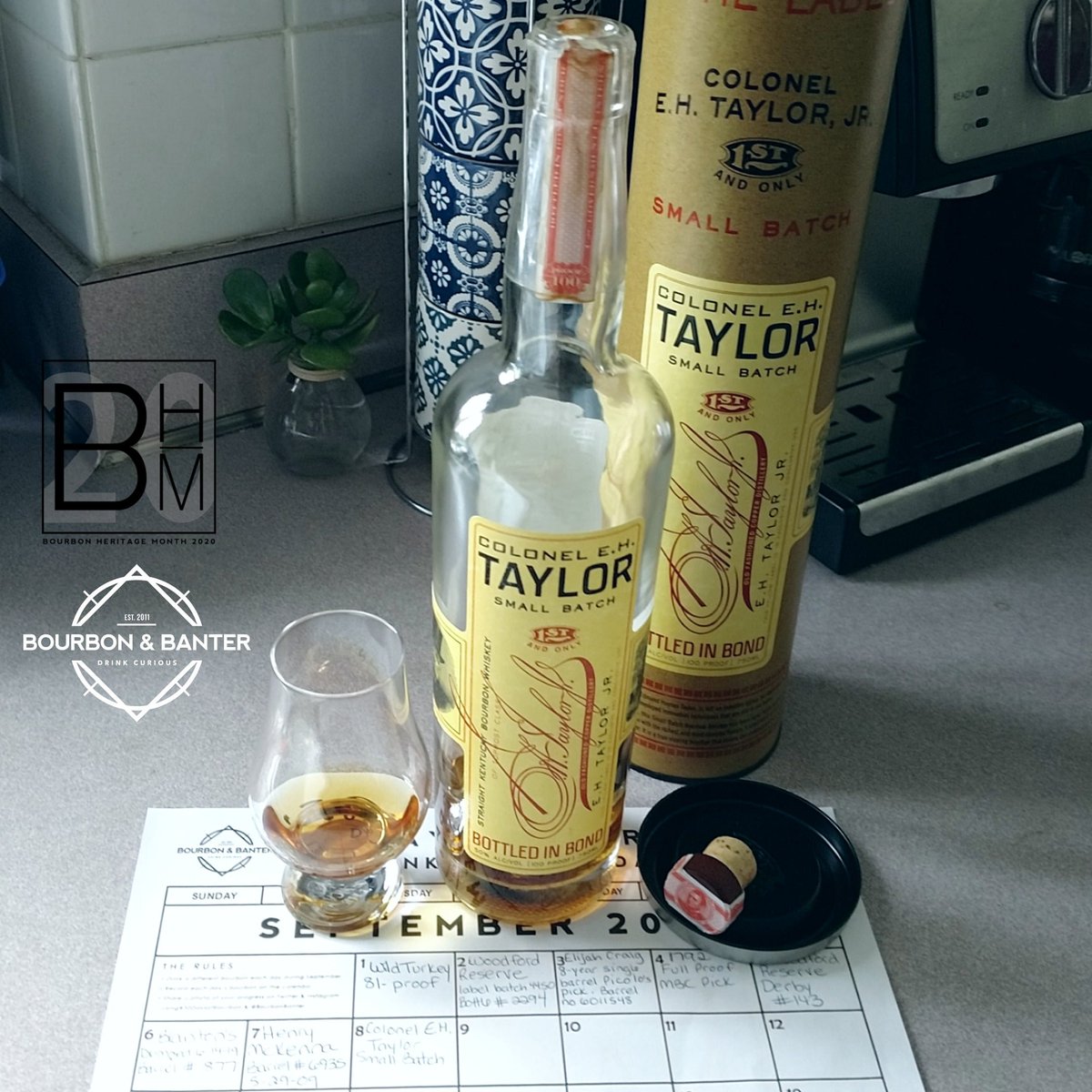BurbinBabe's tweet photo. Taylor Tuesday for this 8th day of Bourbon Heritage Month. 🥃

#30DaysofBourbon #BourbonHeritageMonth  @BourbonBanter @erpdc @BuffaloTrace
#whisky #whiskey #bourbon #colonelehtaylor #colonelehtaylorsmallbatch #buffalotracedistillery https://t.co/gTOQqaetu4