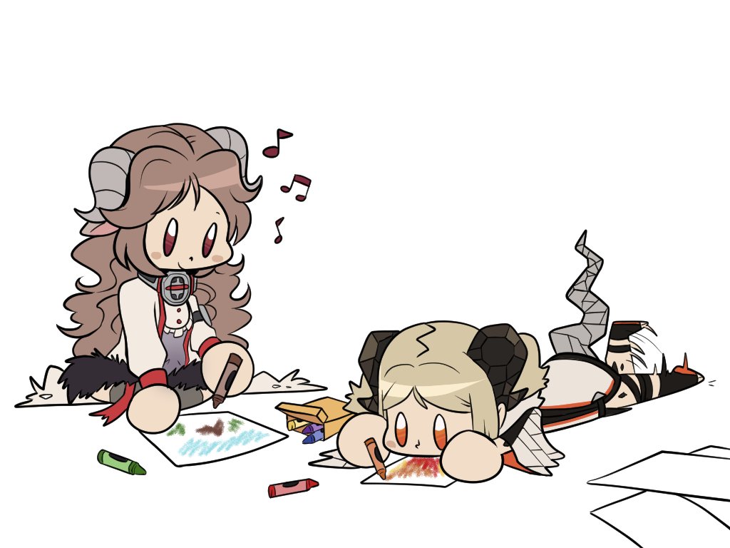 Found some crayons! ?? #arknights #明日方舟 #アークナイツ 