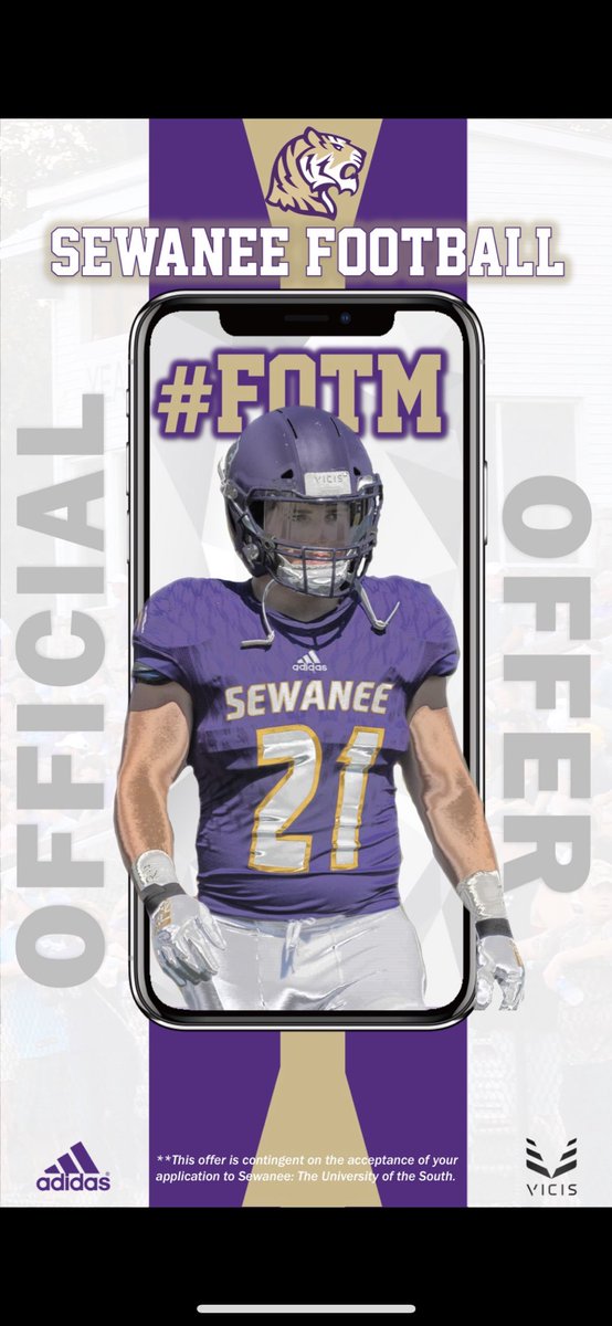 GavinMathan's tweet photo. Grateful to receive an offer from Sewanee! https://t.co/X10yUgVKer