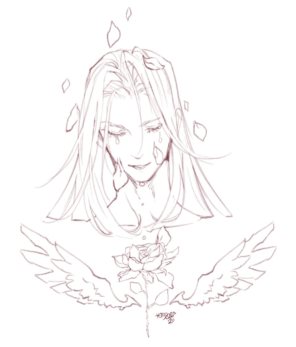 tomowowo's tweet photo. Tears #Sephiroth #FFVII #IRDK https://t.co/VG5fBeyH5F