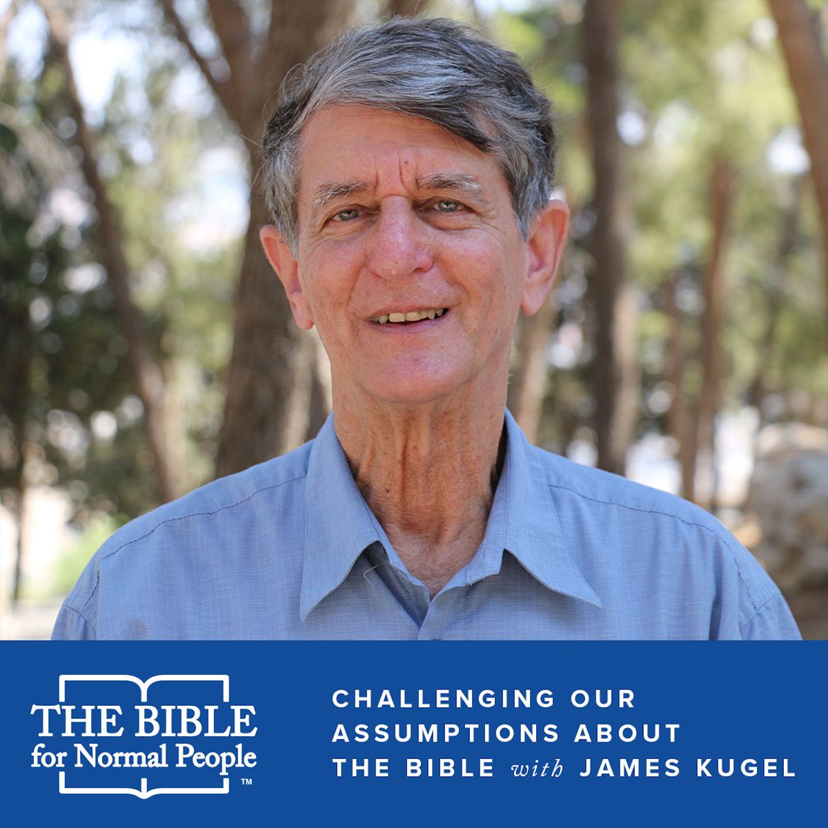 peteenns's tweet photo. We’re talking with James Kugel this week on the podcast about the assumptions ancient biblical interpreters held and why it’s important for people today to understand them. https://t.co/9lYPyBm9hg #B4NP https://t.co/QqCl5G1v2t
