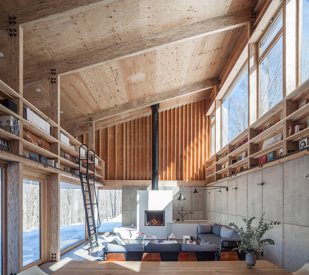 Camp O is an architect's retreat in Upstate New York: at.dezeen.com/2QFDuxB