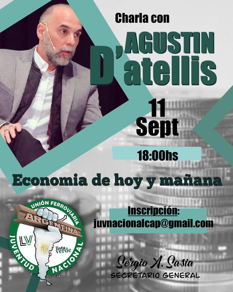 JuventudNacUF's tweet photo. Desde la secretaria de formación y Capacitación de nuestra juventud nacional les pedimos la viralizacion de dicha charla, Para inscribirse tienen que mandar un email a juvnacionalcap@gmail.com con nombre apellido y la secciónal que pertenecen! https://t.co/dKwIrPdxsb