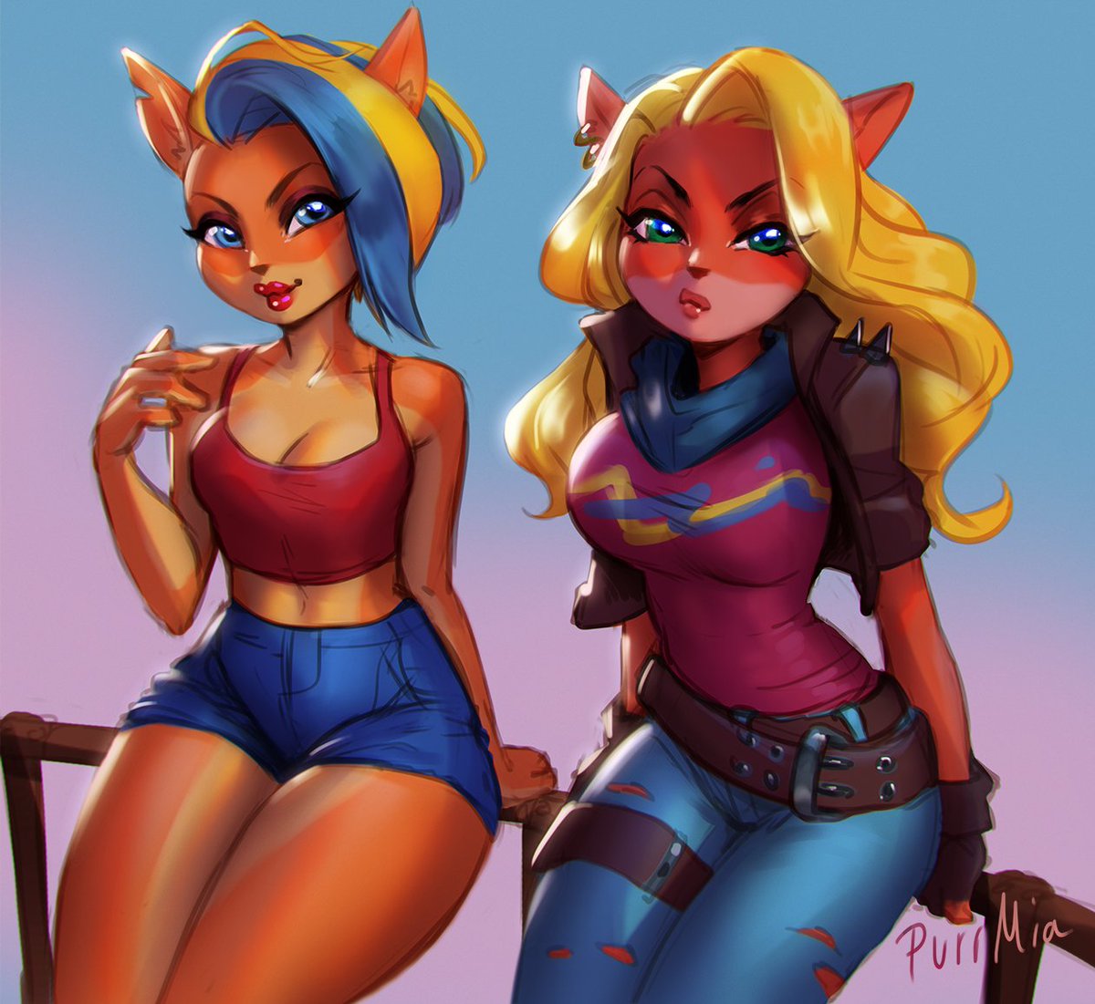 Reddit Post I drew new Tawna and original Tawna outfit-swapped! (og tawna c...