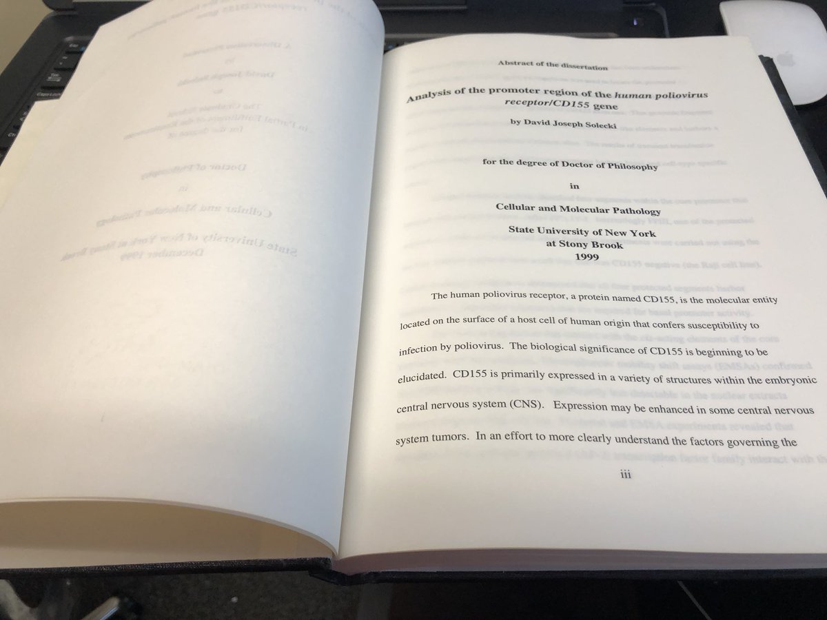 So_lets_kiLab70's tweet photo. Cracked open an ancient tome entitled “David Solecki’s PhD Thesis” today to recommend a nuclear extraction protocol to a lab member #OldiesButGoodies #LastCenturyKnowledge #ScienceTwitter #TuesdayKnowledge #TuesdayThoughts https://t.co/WEFiNwTy64