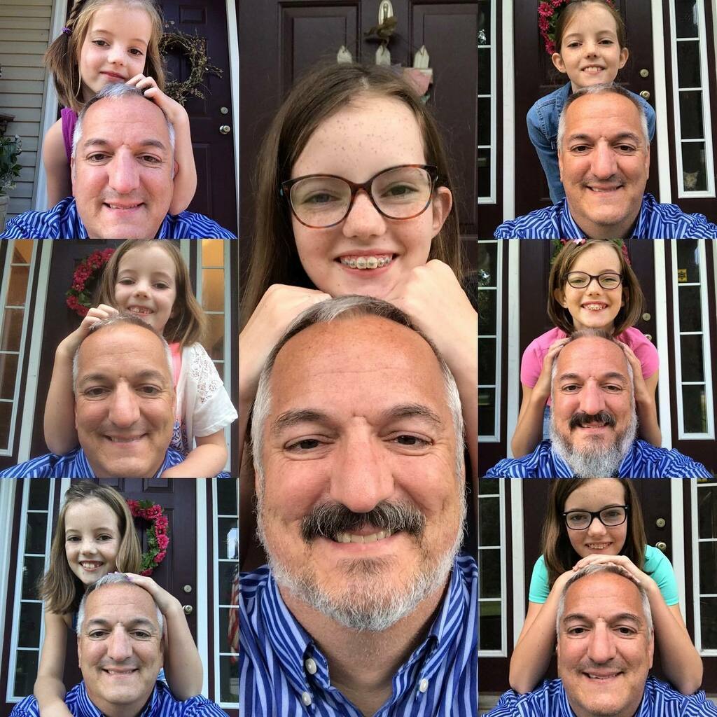 GCPepperguy's tweet image. Every year we’ve done the same shot(ish) ... and I’ve worn the same shirt. Kindergarten is upper left, third grade is upper right, and today is in the middle. ❤️#girldad #6thgrader #firstdayofschool #yeastingroad instagr.am/p/CE5C4xWj-h8/