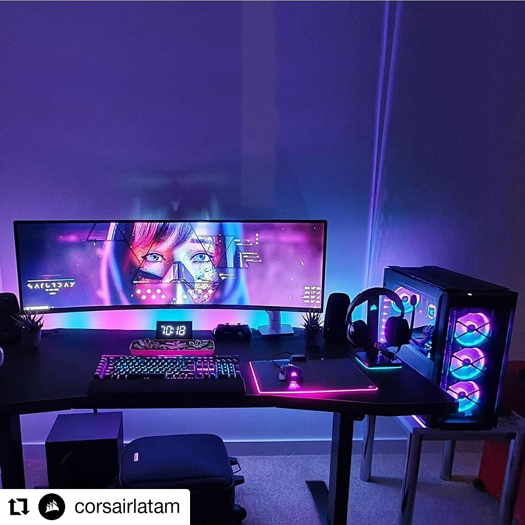 lne_gg's tweet photo. Siempre hemos contado con el apoyo de @corsairlatam para nuestros eventos 🤩🏆

Queremos agradecer la disposición y la confianza depositada en nuestras competencias de #Esports 💪🏻🎮

#Repost @corsairlatam

¡Setup que la rompe! 💥🤩

#corsairlatam #setup #pcsetup #pc #rgb https://t.co/M2WnrWH1dl