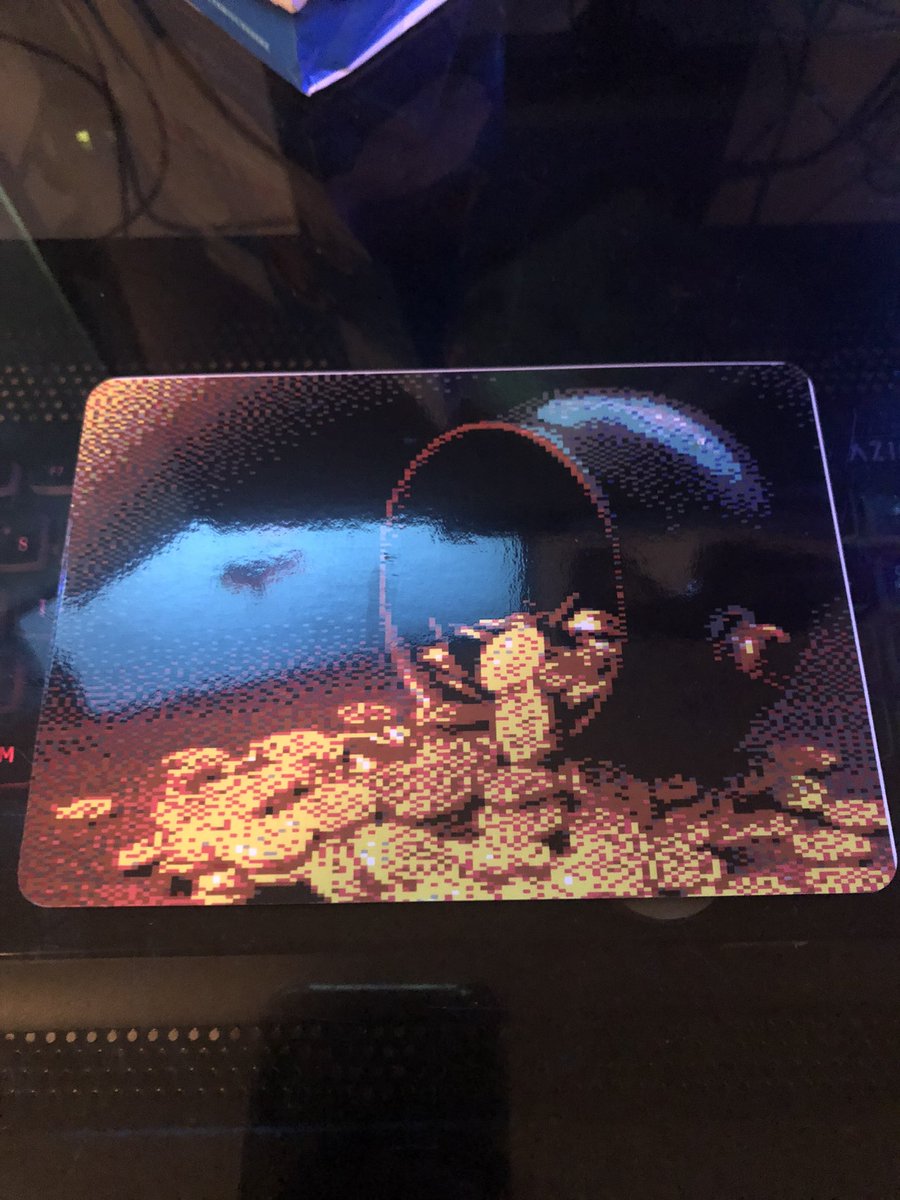 Relltrem's tweet photo. @charlieINTEL got this in the mail today not sure where others are 3 of 15 seems like a big qr code puzzle. https://t.co/TQUd4QxU61