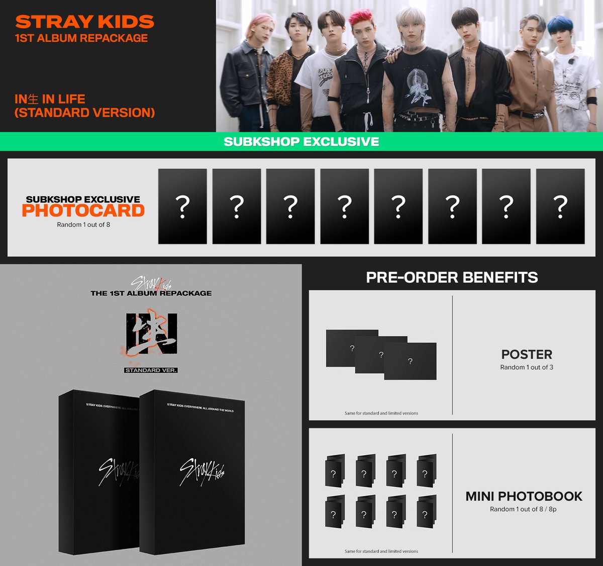 STAY 💙 Place your orders for⚡️ STRAY KIDS 1ST ALBUM REPACKAGE