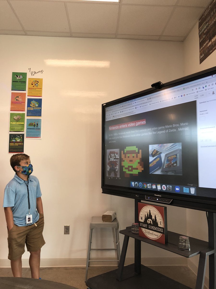 TechRunsThruIt's tweet photo. Let the entrepreneur presentations begin! Love hearing what entrepreneurs inspired my kiddos to take #dmsincedu @UnchartedLRNG #misdproud https://t.co/uonlwiYSPo
