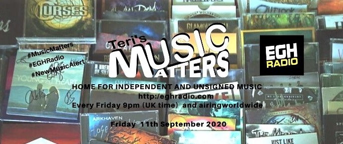 MusicMatters_T's tweet photo. ∞ Friday 11.09.20 ∞
Tune in to @EGHRadio 9pmUK, enjoy the fresh unique sound on Teri's #MusicMatters 
🔊 https://t.co/85uswnZvMu
 feat
@M40_Mcr @_oceans_apart @DerwBand @HealthyJunkies @ASIWBand @feensband @Mawpitband @visculauk 
#NewMusicAlert 
Info: https://t.co/5ZGwZ31pzC https://t.co/3mh3lk4g3y