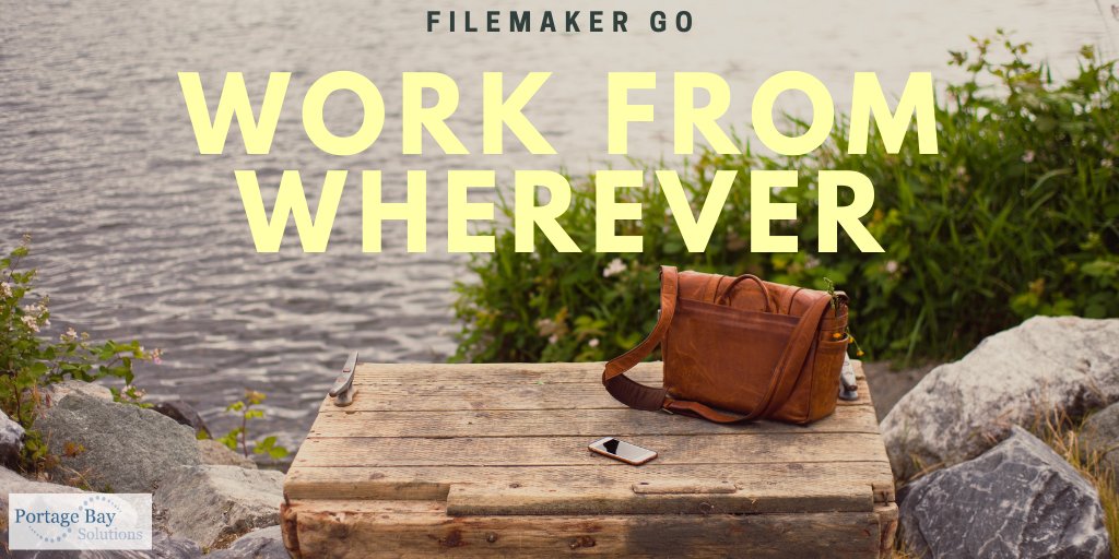PortageBay's tweet image. Use #FileMakerGo to #WorkFromWherever

Learn More Here: portagebay.com/filemaker-ios-…

#WorkFromHome #Database #FileMaker #ClarisFileMaker #CustomSoftware #Software #RemoteWorking @ClarisOfficial